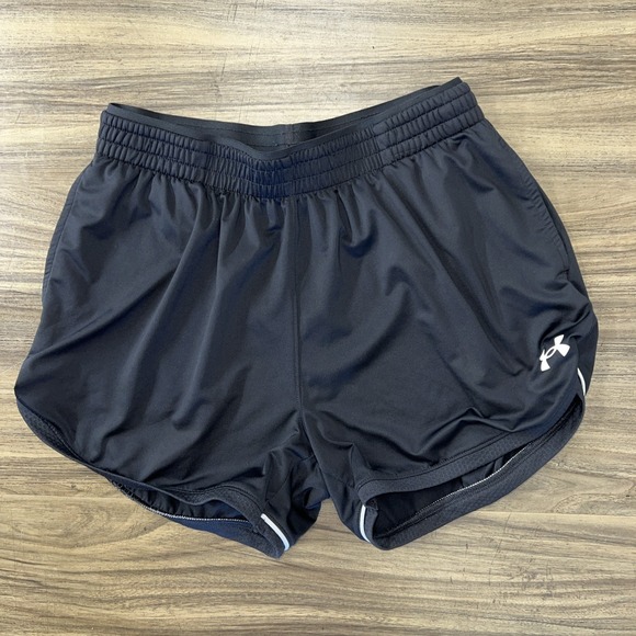 Under Armour Pants - Under Armor Women's Small Black Running Shorts